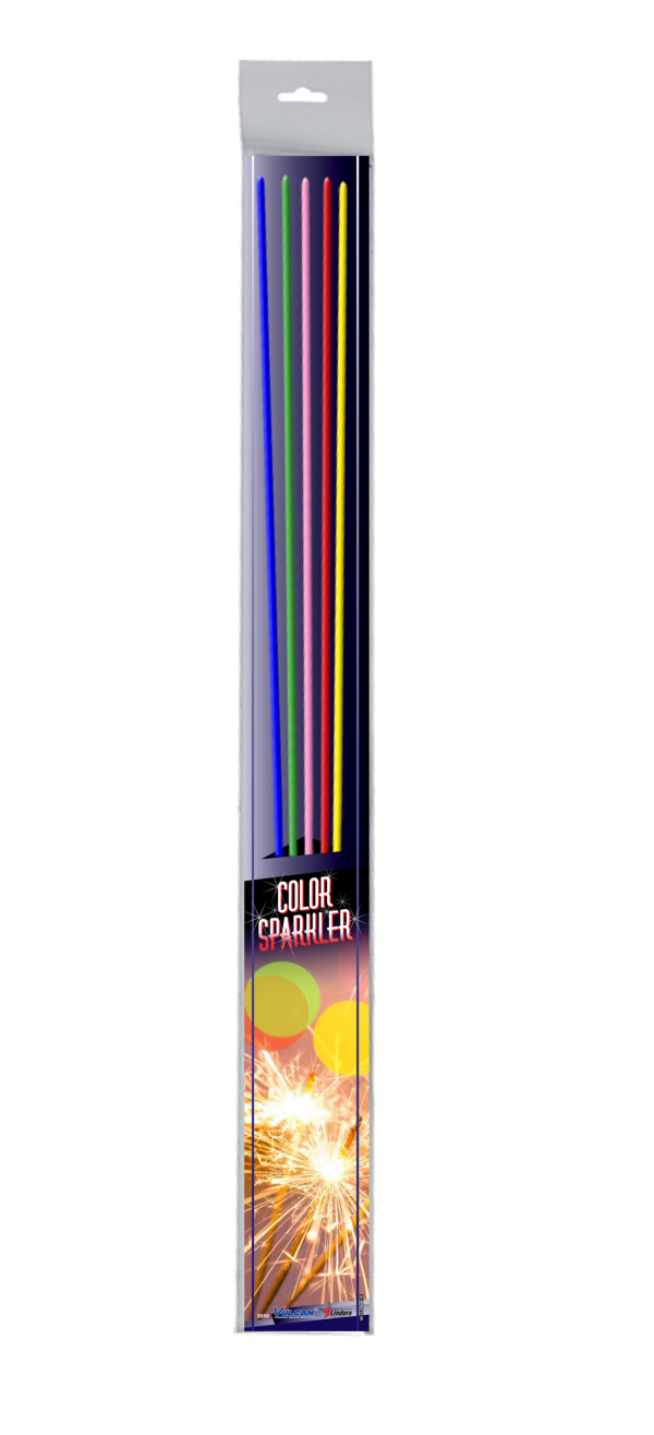 45cm NEON SPARKLERS (6 PACK)