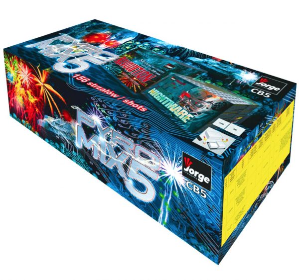 PYRO MIX 5 - DISPLAY IN A BOX
