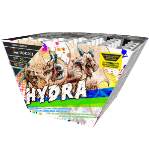 42 Shot Hydra Fanned Cake