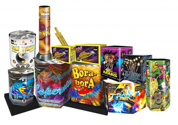 Guy Fawkes Party Firework Barrage Pack
