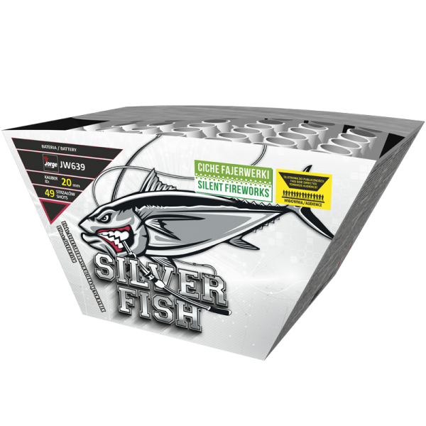 49 Shot SILVER FISH Quiet Cake NEW