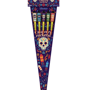 Vulcan Calavera Rockets 1.3G - Pack of 5