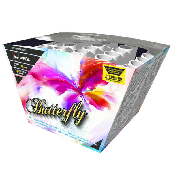 36 Shot Butterfly Cake Barrage