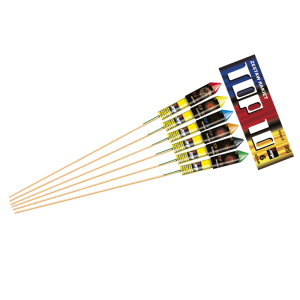 TOP TEN ROCKETS (6 PACK)