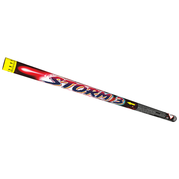Jorge Roman Candle 8 Shot - Red, Green, Yellow & Silver Tail  **NEW**