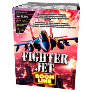 Jorge Boom Line Fighter Jet - 25 Shot 30mm Firework | 59 Squids