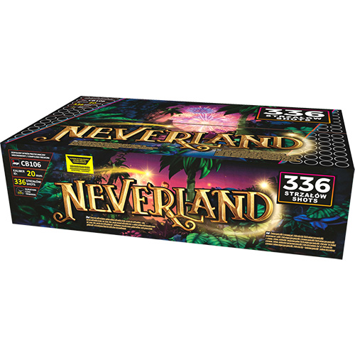 Jorge Neverland - 336 Shot Firework Compound Battery | NEARLY 2 MINUTES | 399 Big Ones