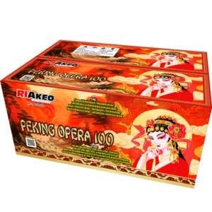 Riakeo Peking Opera 100 - 100 Shot Firework Battery | 399 Big Ones