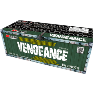 Riakeo Vengeance - 116 Shot Firework Battery | NINETY-FIVE SECONDS | 399 Bucks