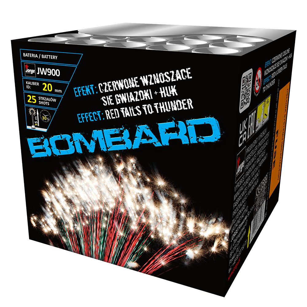 Jorge Bombard Thunder - 25 Shot LOUD Firework | 24 Bangers !.. BANG FOR YOUR BUCK