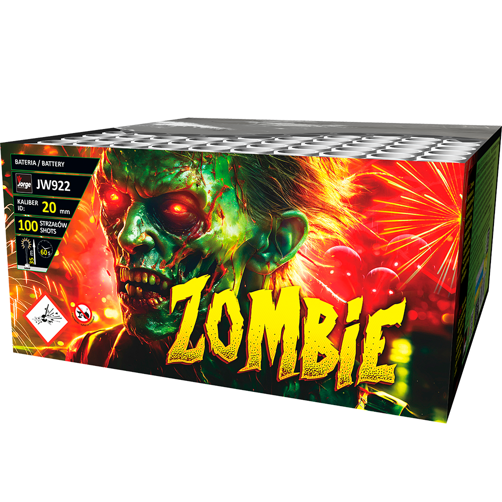 Jorge Zombie - 100 Shot Firework Cake | 99 Bones - IT JUST WON'T STOP