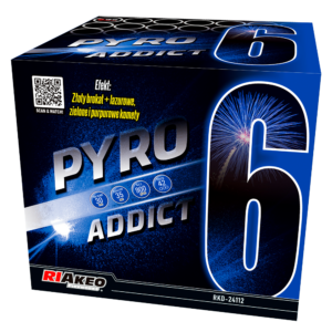 Riakeo Pyro Addict 6 - 42 Shot Firework BLOWOUT Battery | £149